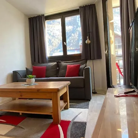 Chamois De Chamonix, Confortable 2 Pieces, Balcon, Parking Gratuit Exterior photo