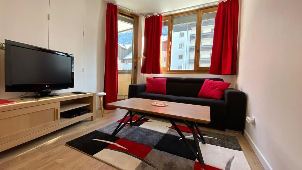 Chamois De Chamonix, Confortable 2 Pièces, Balcon, Parking Gratuit *